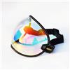 mjmoto Faccia aperta universale 3/4 casco visatore a bolle a bolle motociclette di moto Capacete Lente Vintage MOTOBIKE Helmet Goggles