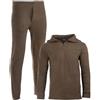 Mil-Tec gilet termico con cerniera, oliva,