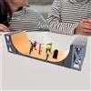 5 Pezzi Finger Skateboard Park Finger Skateboard Rampe Giocattoli Training Skate