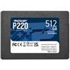 PATRIOT SSD INTERNO P220 512GB 2,5" SATA 6GB/S R/W 500/500