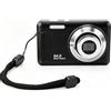 LICAEVEY Fotocamera Digitale 4K, Schermo da 2,8 Pollici con Zoom Digitale | Videocamera Portatile AF con Messa a Fuoco Automatica con Batteria Ricaricabile, per Studenti Adolescenti