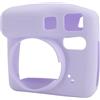 Plyisty Custodia in Silicone per Mini SE, Custodia Protettiva per Fotocamera, Custodia in Silicone per Fotocamera, Accessori per Fotocamera Istantanea (PURPLE)