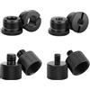 NEEWER Kit Accessori di Adattatore per Asta Mic (8pz), Include Adattatori Filettati da 1/4 3/8 Femmina a 5/8 Maschio e da 5/8 Femmina a 1/4 3/8 Maschio per Boom Arm Treppiede Fotocamera, HW-43
