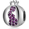LES FOLIES DI PAOLA GRIECO Charm Gravidanza Donna Incinta Dolce Attesa Nascita Neonato in argento 925 - Les Folies per Pandora