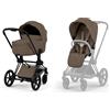 Cybex Platinum Duo Priam Comfort - Matt Black - Coconut Brown