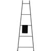 Lineabeta Scaletta Porta asciugamani Posà nero