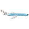 herpa Modellino aereo Braniff International Boeing 727-200 - N403BN - New Solid Dark Blue, miniatura in scala 1:500, da collezione, modello senza supporto, metallo