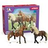 Schleich Horse Club | Starter Set Horse Club "Paso Peruano" 42738 | 4 Pezzi | Set da gioco dai 6 anni | set con personaggi, numerose funzioni e tanti accessori | giocattolo cavallo realistico