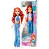 Winx Club Winx - Bloom Iconic, Bambola 27 cm Snodata con Top e Jeans a Zampa della Serie TV, Giocattolo per Bambina e Bambini dai 4 Anni