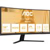AOC CU34B3E Monitor Curvo 34" WQHD VA 120Hz 21:9 1ms HDR10