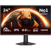 Aoc Monitor 23,8" ( IPS 1920x1080 FULL HD 180Hz ) Black 24G50F