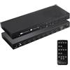 TECHLY Matrix HDMI 6x2 Techly 4K 60Hz Switch Splitter Video 18Gbps Audio ARC HDMI-H62V