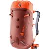 deuter Guide 24 - Zaino per l'arrampicata alpina Redwood-papaya