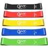 G5 HT SPORT Elastici Fitness [Singolo o Set di 3 o 5] Fasce Elastiche di Resistenza per Esercizi di Fitness, Pilates, Yoga, Riabilitazione | Set di Loop Band