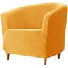 moismk Velluto Copripoltrona Chesterfield 1/2 Pezzi,1 Posto Elasticizzato Fodere Copripoltrona, Fodera Poltrona Club Tullsta per Bar Soggiorno Camera da Letto Reception ( Color : #20 , Size : 1-piece set )