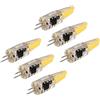 YWBL-WH Lampadina LED G4 Dimmerabile, 6W 500LM, COB, Risparmio Energetico, Luce 360¡ã, 220V, Confezione da 6 Pezzi