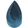 ODETOJOY Strisce di Carta per Quilling 5 mm Strisce di Carta per rotolare 5 mm Verde Acqua Blu
