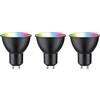 Paulmann 29153 Home LED-lampada GU10 EEK: F (A - G) 4.8W RGBW nero (matt)