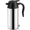 Nimomo Bottiglia elettrica per auto, 12 V, 750 ml, in acciaio inox, bollitore elettrico per auto, tazza da caffè, bottiglia d'acqua da viaggio