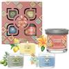 Yankee Candle confezione regalo di candele profumate | Candela tumbler signature piccola e Mini candele votive riempite | Collezione Hello Italy | Regali perfetti per le donne | 4 pezzi
