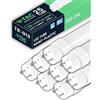 V-TAC 25 Tubi LED 150 CM con attacco G13-20W - 2100 Lumen - [ 25 PEZZI ] - Chip Samsung - Tubi LED per Soffitto, Parete, Garage, Negozio - Tubo forma T8 - Sostituzione Neon - Luce Naturale 4000K