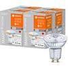 LEDVANCE Lampada LED intelligente con riflettore con tecnologia WiFi, base GU10, colore della luce variabile (2700-6500K), dimmerabile, sostituisce le lampade con riflettore da 40W, confezione da 4