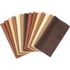 PATIKIL 14 Pezzi Quadrati Pretagliati Confezione 10 x 10 Cm Marrone | Per Cucire Patchwork Quilting Lavoretti Fai Da Te, Tessuto A Tinta Unita, Di Tessuto In Cotone