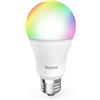 Hama Lampadina collegata WIFI, lampadina LED E27 multicolore RGB 2700-6500K, lampadina intelligente opaca, lampadina Alexa/Google Home, 9W, 806 lm, dimmerabile, comm. voc./appl