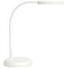 MAUL lampada da scrivania MAULjoy | Piccola lampada da tavolo con supporto | Lampada con luce LED bianca calda da 3000K | Lampada da tavolo LED moderna per scrivania, ufficio | Bianco