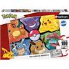 Nathan - Puzzle per bambini - 100 pezzi - Pikachu, Evoli et - Ragazza o bambino a partire dai 6 anni - Puzzle di alta qualità - Cartoncino spesso e robusto - Pokémon - 86188