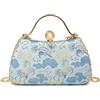 CORIOS Borsetta da Sera da Donna Clutch in Ricami Borsa Sposa Pochette Piccolo con Catena Elegante Gorgeous Borsa a Spalla a Tracolla per Cerimonia Cocktail Ballo Festa