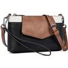 Switrock Piccola borsa a tracolla da donna, borsa per cellulare, mini borsa da polso con scomparti per carte di credito