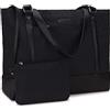 VX VONXURY Borsa Donna Grande Tote Bag Università Borsa Porta pc 15.6 pollici Impermeabile Laptop Borse Lavoro Donna con Piccola Portafoglio Borsa a Tracolla per Scuola Shopper