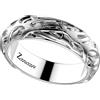 ZANCAN Anello in argento con dettaglio skin