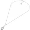 UNOAERRE FASHION JEWELLERY Collana uomo in argento con occhio di tigre e croce