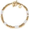 UNOAERRE FASHION JEWELLERY Bracciale in argento di color oro boule