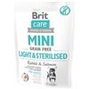 BRIT Care Grain Free Mini Light & Sterilised 400g