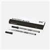MONTBLANC LUXURY PENS CONFEZIONE x2 REFILL ROLLER 128230 - FINE, NERO