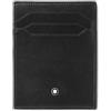 MONTBLANC | PELLETTERIA PORTA CARTE 4 CC MEISTERSTUCK, NERO 198328