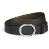 MONTBLANC | PELLETTERIA CINTURA REVERSIBILE 35 MM L OVALE IN PELLE SARTORIAL 222237