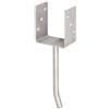 Alberts 214210 Staffa portapalo ad U, Acciaio, Larghezza: 91 mm