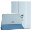 ProCase Cover iPad Pro 11 Pollici M5 2025/M4 2024 5 Generazione | Custodia iPad Pro 11(A2836 A2837 A3006), Ultra Sottile Leggero Cover con Auto Svegliati/Sonno -Blu