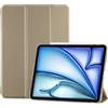 ProCase Cover per iPad Air 11 Pollici M4 2026/M3 2025/M2 2024 | Custodia Smart con Supporto Ricarica Pencil 2, Leggera con Auto Sleep/Wake, Stellare