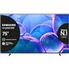 Samsung Crystal UHD 4K Smart TV 75'' UE75U7000FUXZT, Crystal 4K Processor, HDR, Smart Experience, OTS Lite & Adaptive Sound, Metal Stream Design, 2025