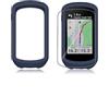 yystao Custodia per computer da bicicletta Garmin Edge Explore 2, yystao, in silicone, compatibile con Garmin Explore2, con pellicola protettiva morbida in TPU, antiurto, antipolvere, impermeabile, blu