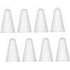 Uonlytech 8 Pezzi Protezione in Silicone per Punta Pencil Trasparente Opaco Compatibile con Apple Pencil Antiscivolo Silenzioso per e Scrittura Precisa