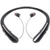 YUEHISY Cuffie Bluetooth con Archetto da Collo con Microfono, Auricolari Retrattili Bluetooth 5.3, Cancellazione del Rumore CVC 8.0, IPX5 Resistente Al Sudore, Doppia Connessione (BLACK)