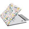 MoKo Custodia per reMarkable 2 Tablet 2020 con portapenna, Fiori | Ultrasottile, design magnetico sul retro, custodia Smart Folio