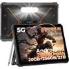 HOTWAV R9 Pro Max 5G Rugged Tablet Android 16 Robusto Tablet 11 Tablet | 20GB+256GB/2TB TF Tablet Impermeabile, 20080mAh Robusto Tablet PC 64MP+16MP/Widevine L1/Dual SIM 5G/Face ID/Stilo/Gemini AI