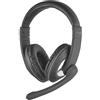 Trust Reno Cuffie Over-Ear con Controllo Volume Integrato e Microfono Regolabile, Nero